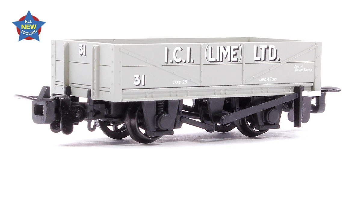 393-152 RNAD Rebuilt Open Wagon 'ICI Buxton Lime' No. 31