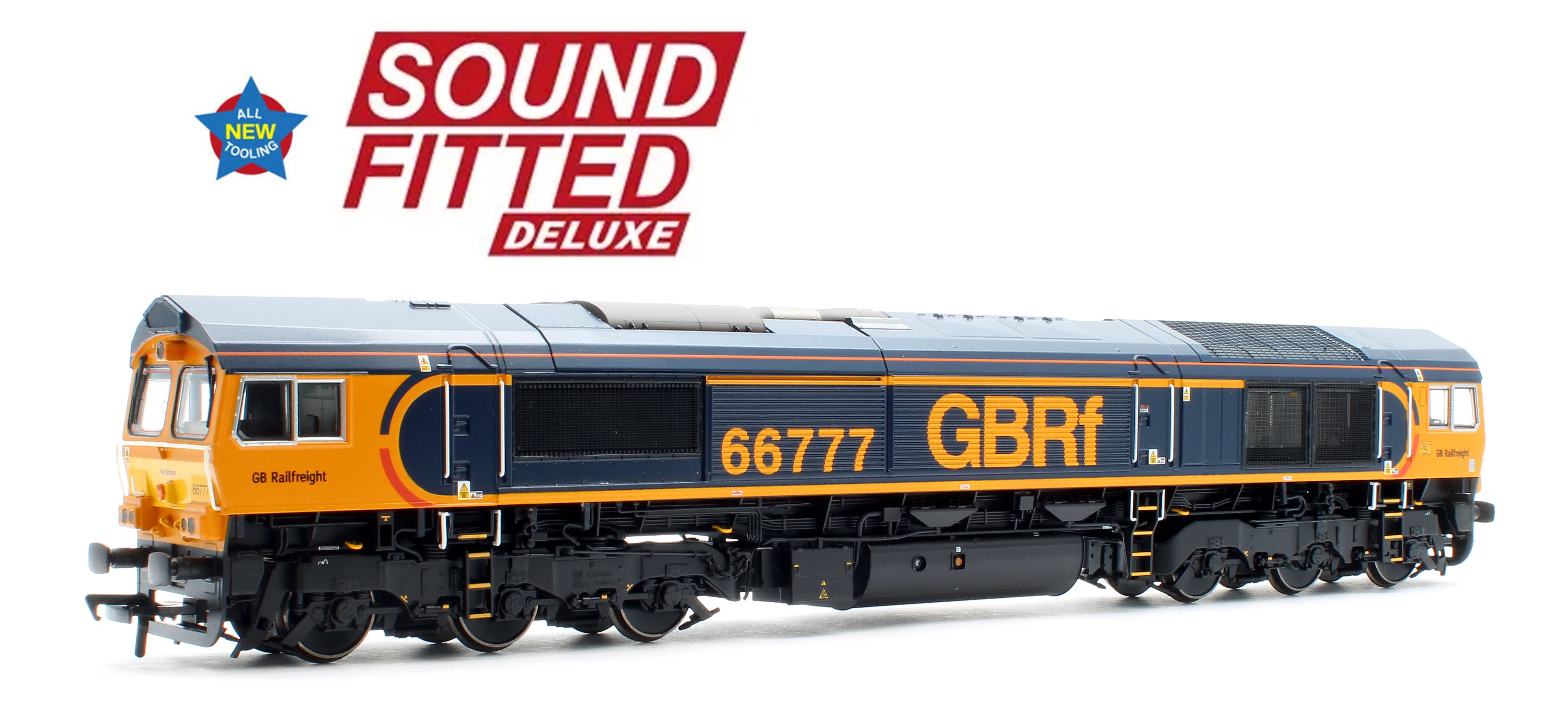 50-003ASFX Class 66/7 66777 'Annette' GBRf Europorte Diesel Locomotive - Deluxe DCC Sound
