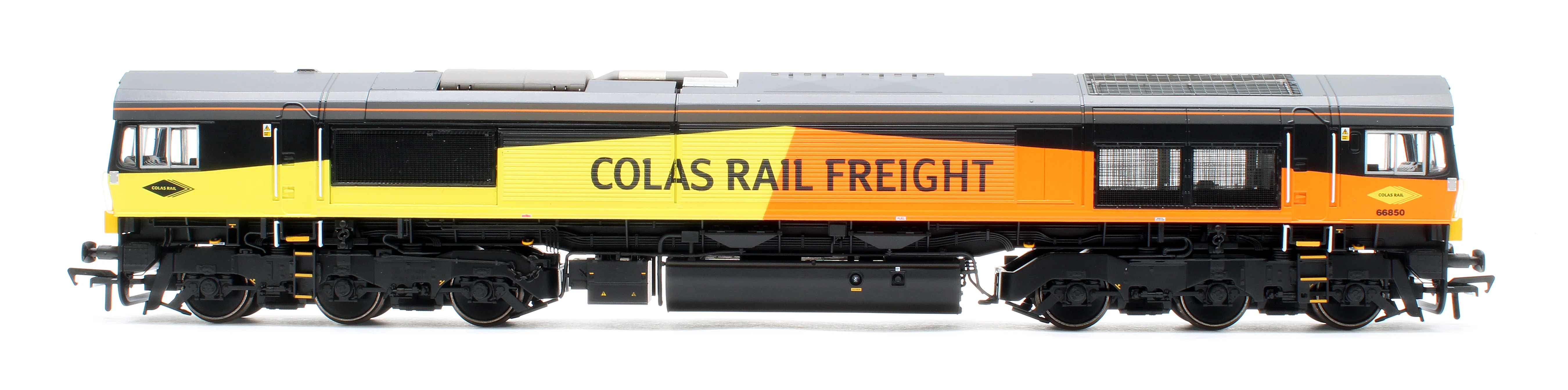 50-004ASFX Class 66/8 66850 'David Maidment OBE' Colas Rail Freight Diesel Locomotive - Deluxe DCC Sound - Image 5