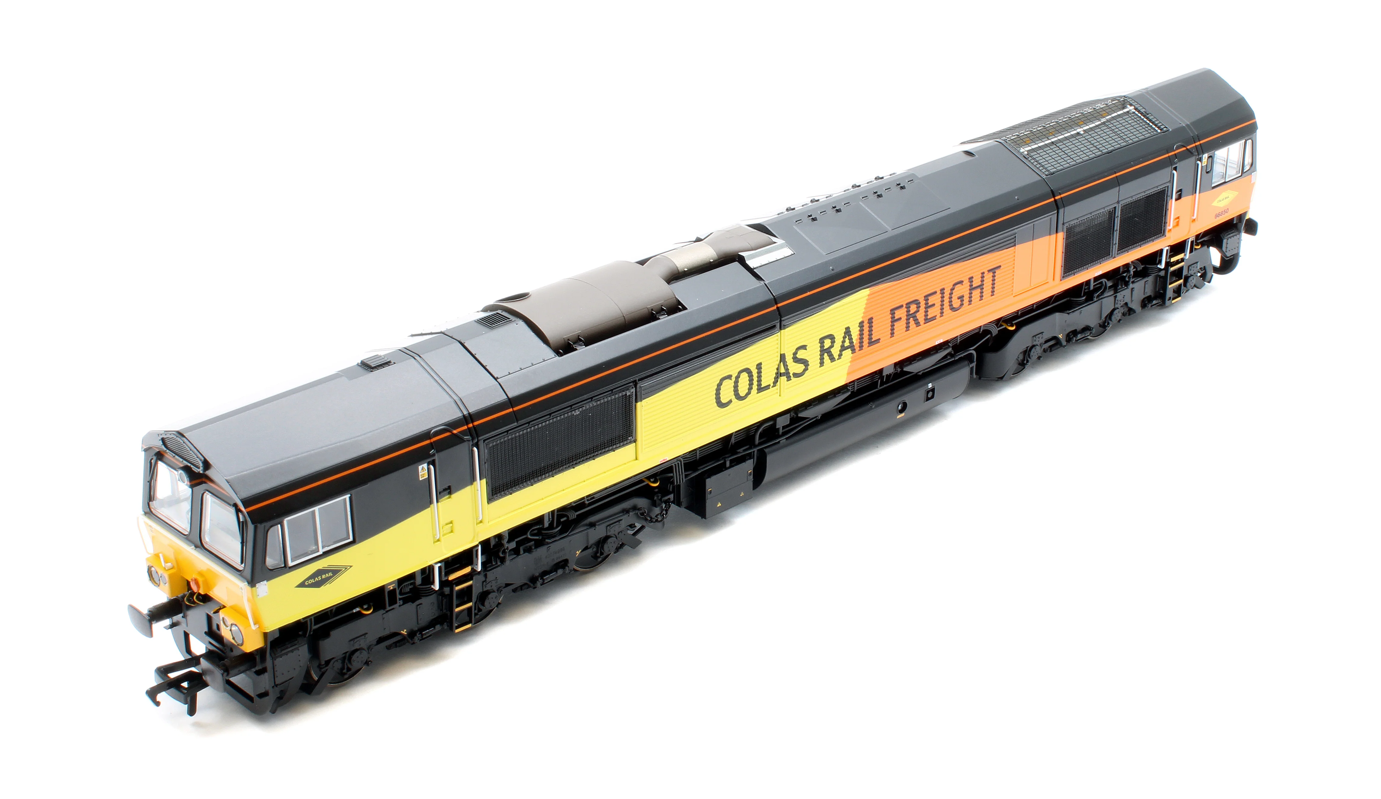 50-004ASFX Class 66/8 66850 'David Maidment OBE' Colas Rail Freight Diesel Locomotive - Deluxe DCC Sound - Image 8
