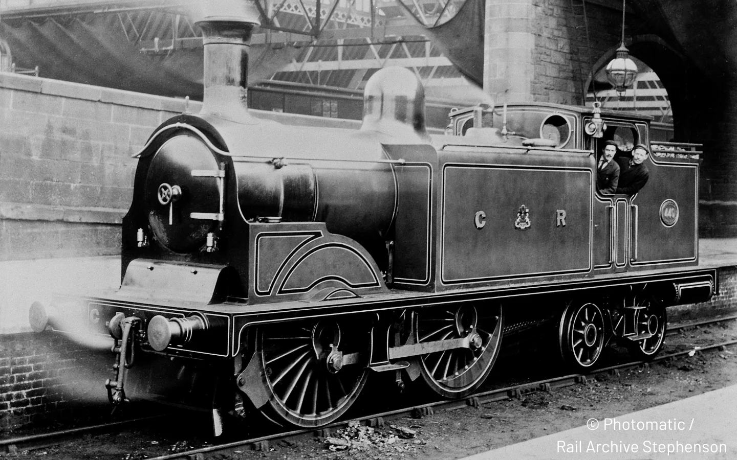 50-170ZSFX Class 439 Caledonian 0-4-4T 439 CR Lined Light Blue Steam Locomotive - DCC Sound Deluxe