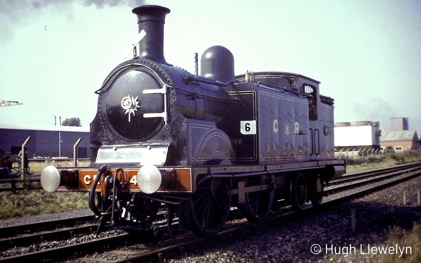 50-172ZSFX Class 439 Caledonian 0-4-4T 419 CR Lined Dark Blue (1975 Cavalcade Condition) Steam Locomotive - DCC Sound Deluxe