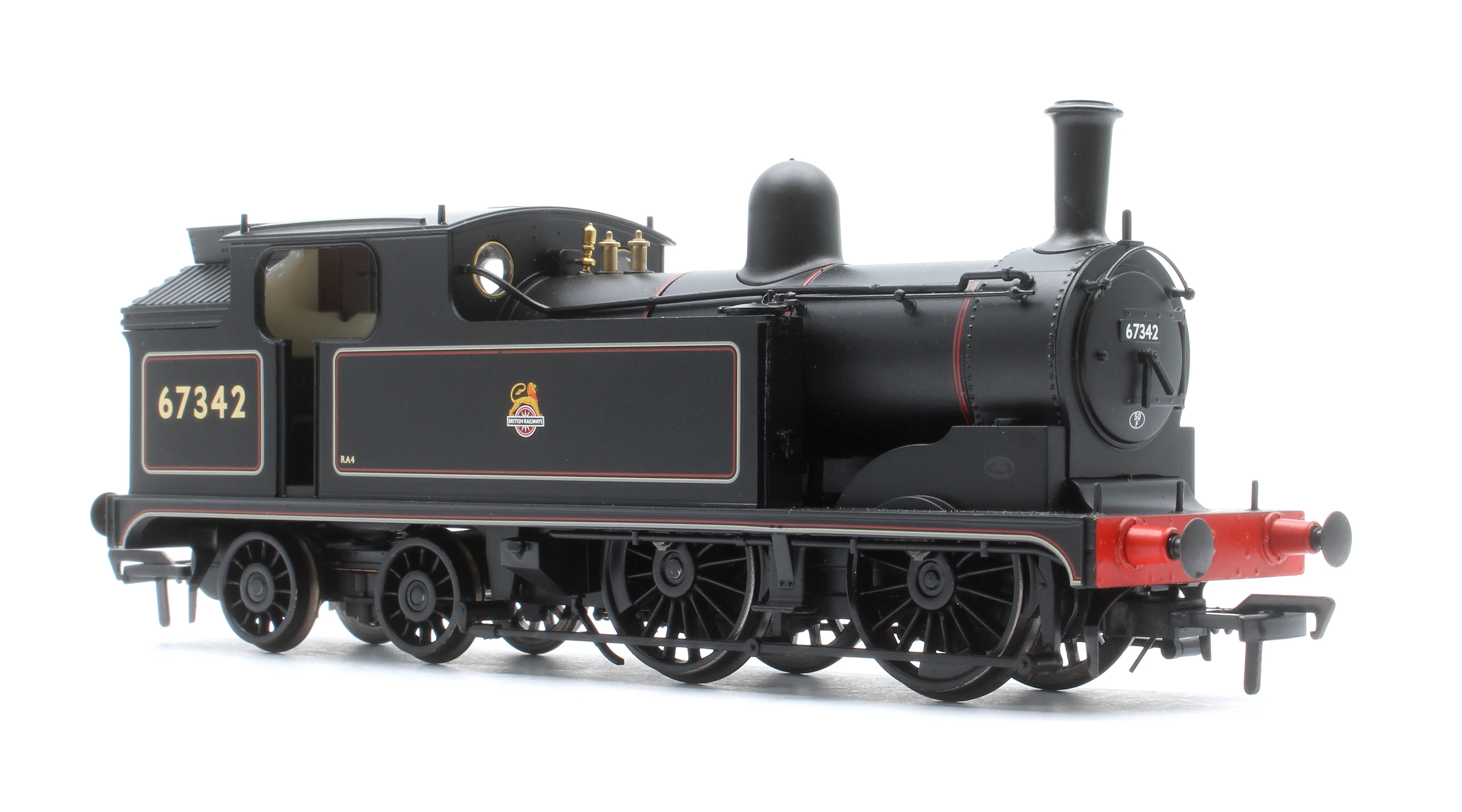 35-255Z Class NER O (G5) Tank 67342 BR Lined Black Early Emblem (Exclusive Edition) Steam Locomotive - Image 6