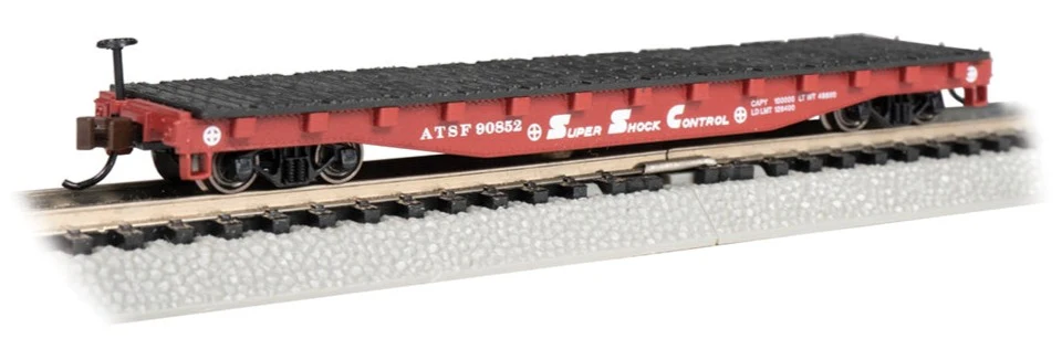 17351 52' Flat Car - ATSF #90852