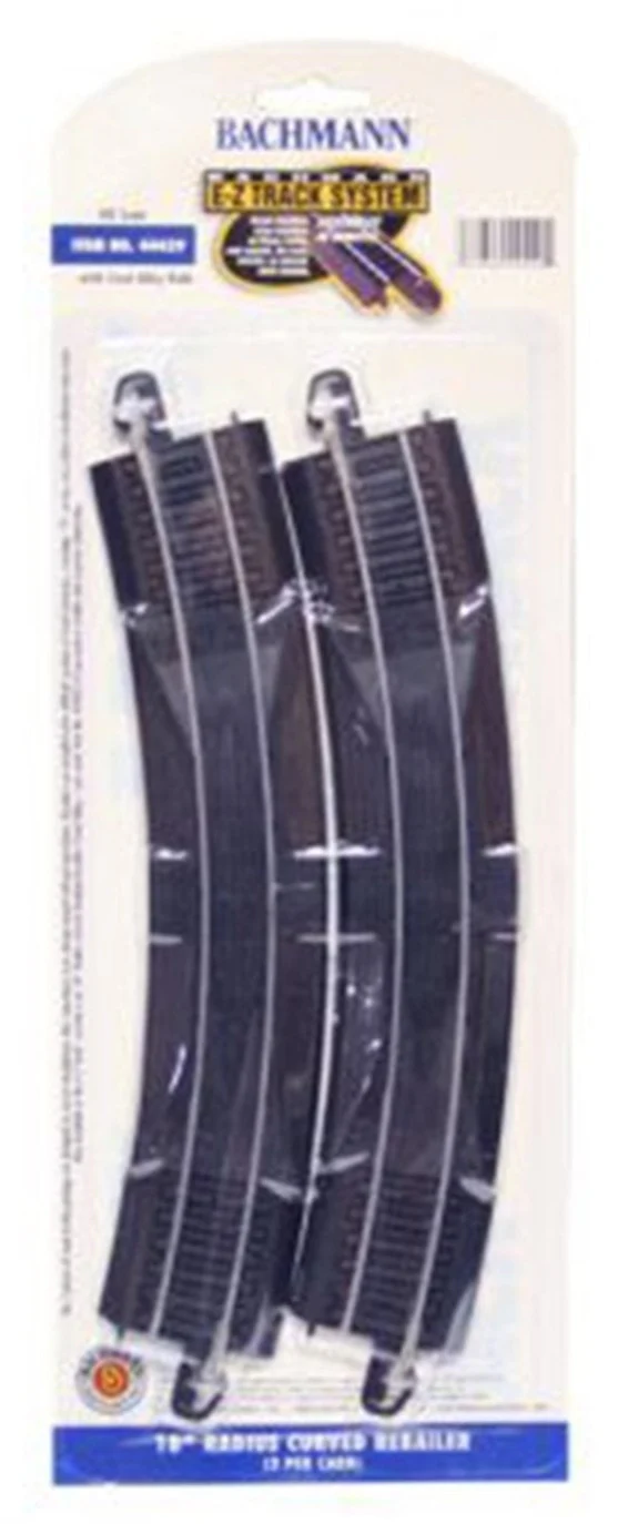 44429 18" Radius Curved Rerailer (2/Card)
