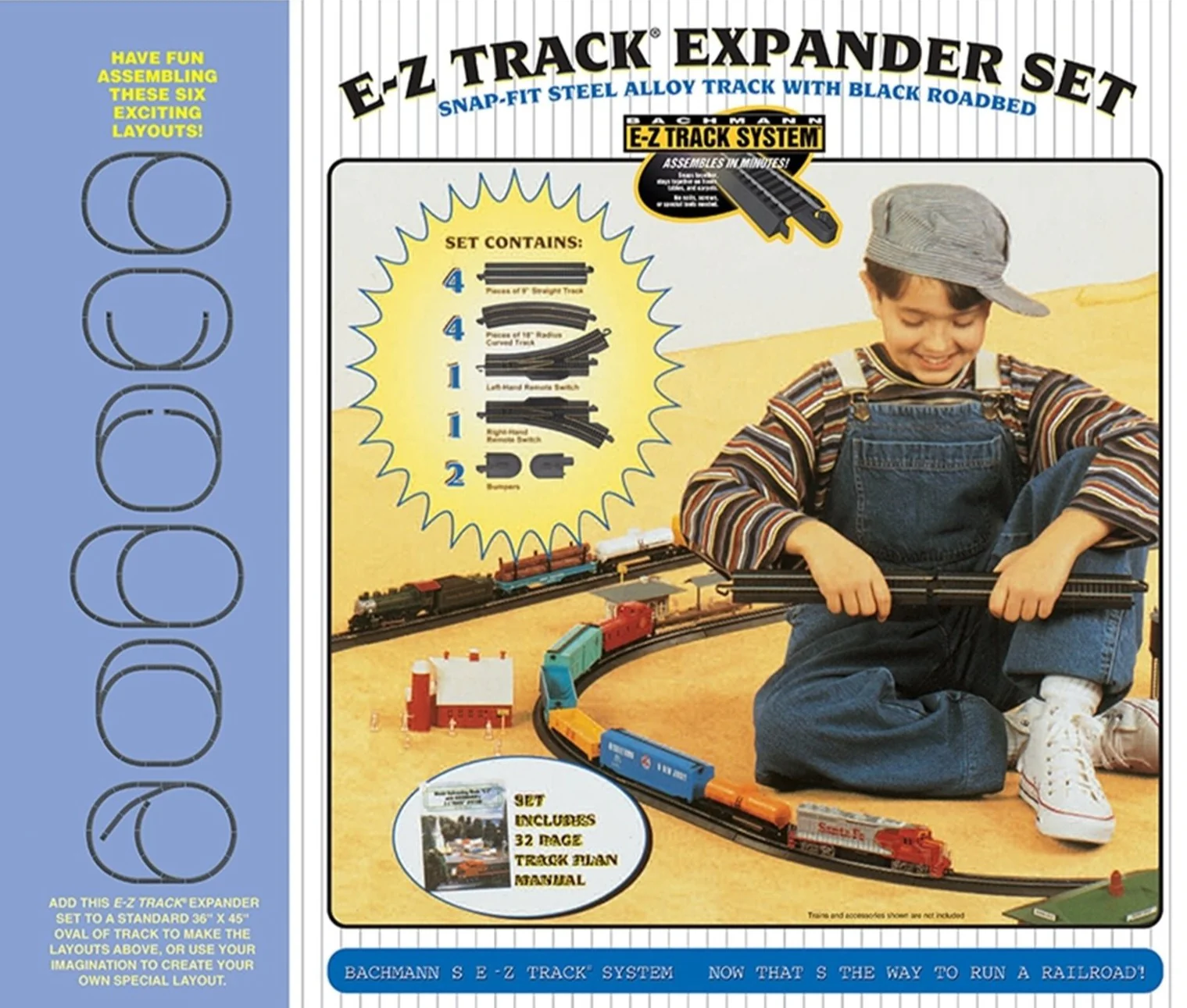 44494 Steel Alloy E-Z Track Layout Expander Set