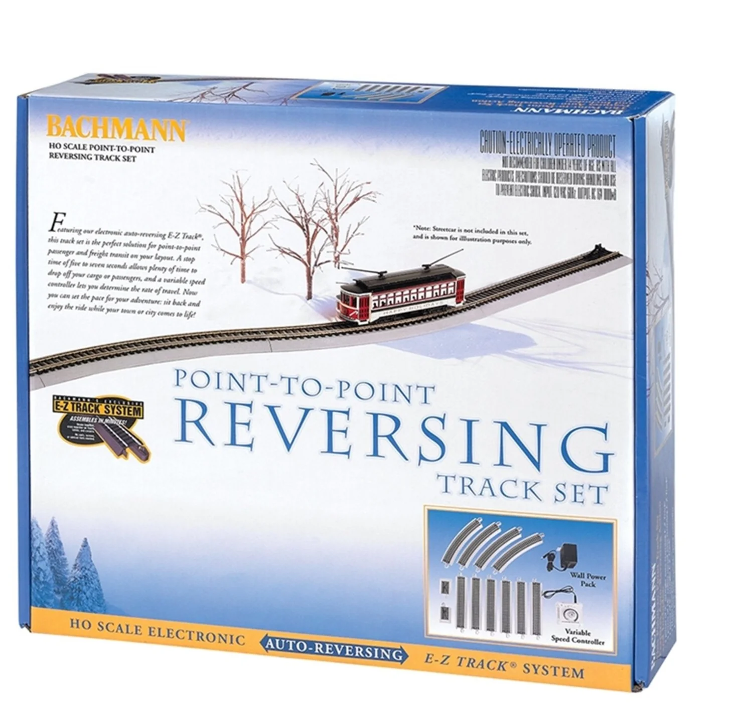 44547 Nickel Silver E-Z Track Reversing System