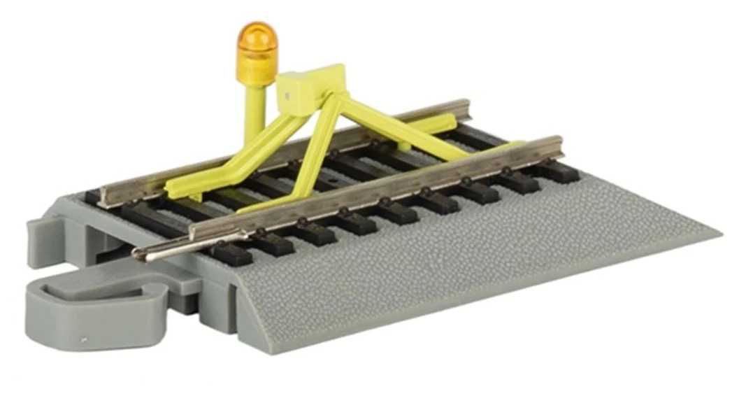 44593 Nickel Silver E-Z Track Flashing Led Bumper