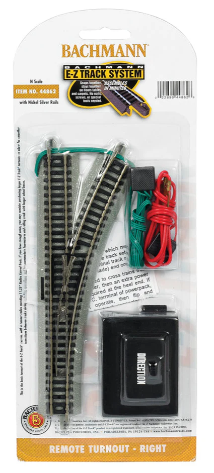 44862 Remote Turnout - Right (1/Card)