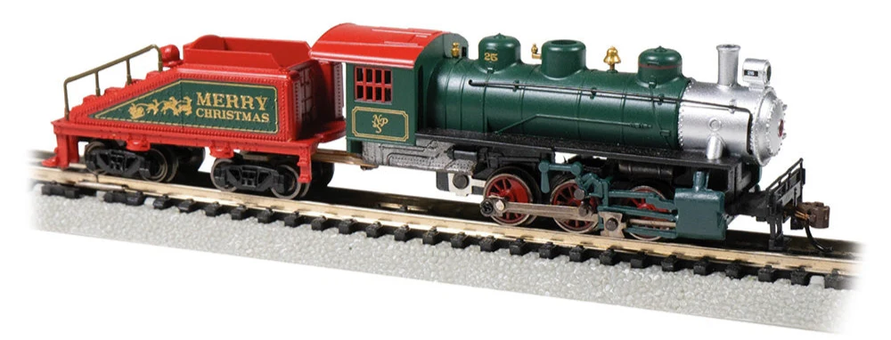 50556 USRA 0-6-0 Switcher - NP&S #25 Christmas Steam Locomotive