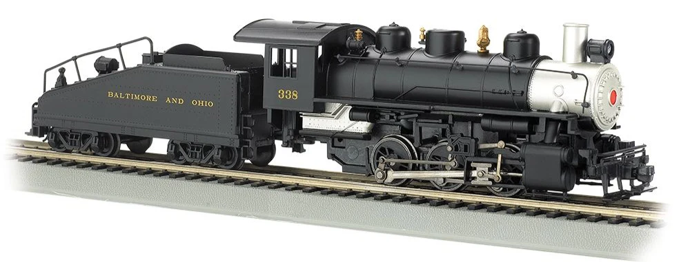 50612 USRA 0-6-0 & Slope Tender - B&O #338 Steam Locomotive