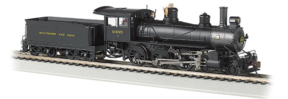 52207 Baldwin 4-6-0 - Baltimore & Ohio #1355 Steam Locomotive