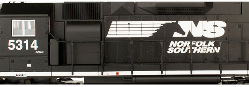 61721 GP38-2 - Norfolk Southern #5314 (Thoroughbred) Diesel Locomotives - Image 3