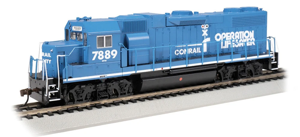 61722 GP38-2 - Conrail #7889 (Operation Lifesaver) Diesel Locomotive