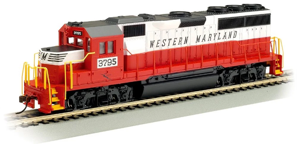 63536 GP40 - Western Maryland #3795 Diesel Locomotive