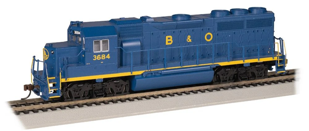 66308 EMD GP40 - B&O #3684 Diesel Locomotive - DCC Sound