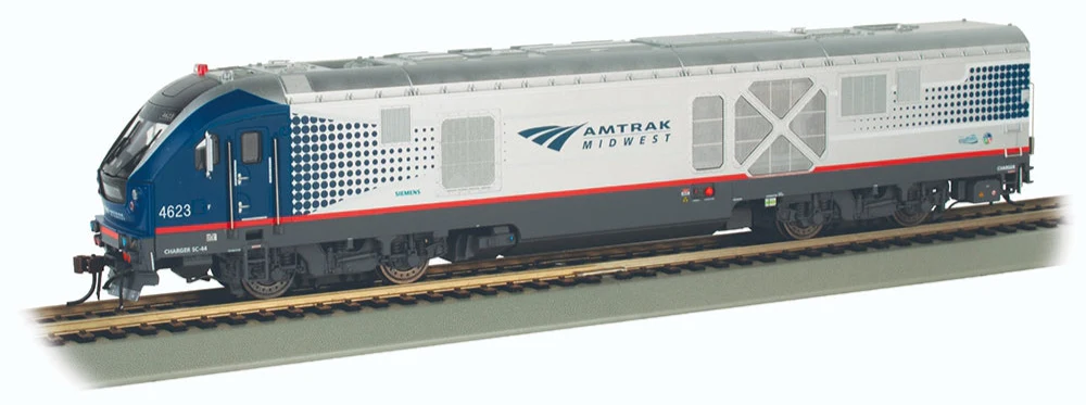 67909 CHARGER SC-44 - Amtrak Midwest #4623 Diesel Locomotive - DCC Sound