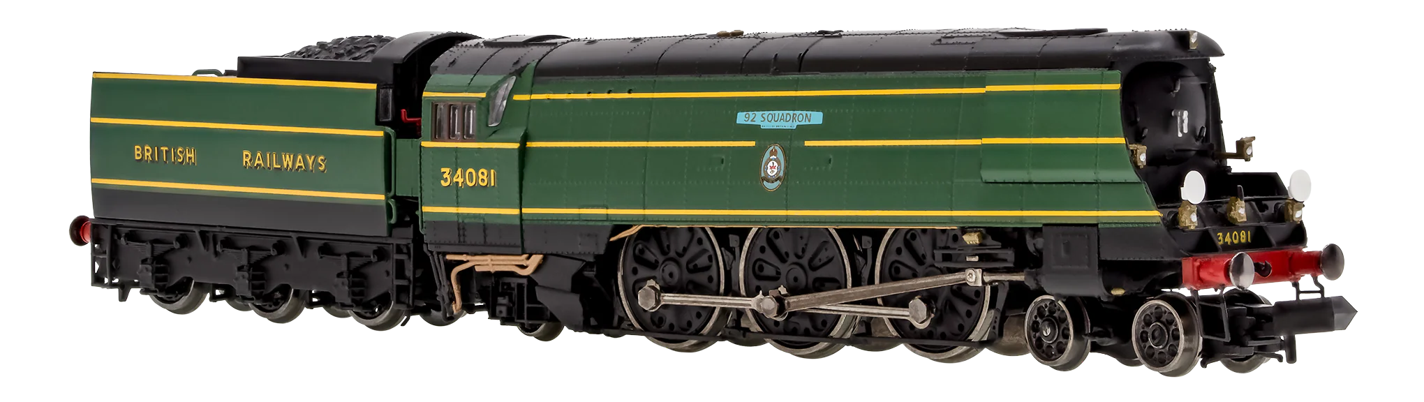 2S-034-008 Battle of Britain ‘92 Squadron’ 34081 SR Malachite Green “British Railways”