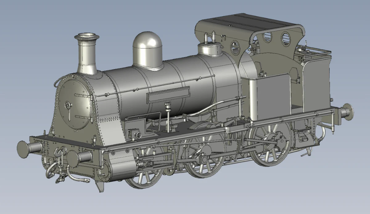 KRM-BEL-OO-R-GREEN Bellerophon' 0-6-0WT NCB Green Steam Tank Locomotive - Image 2