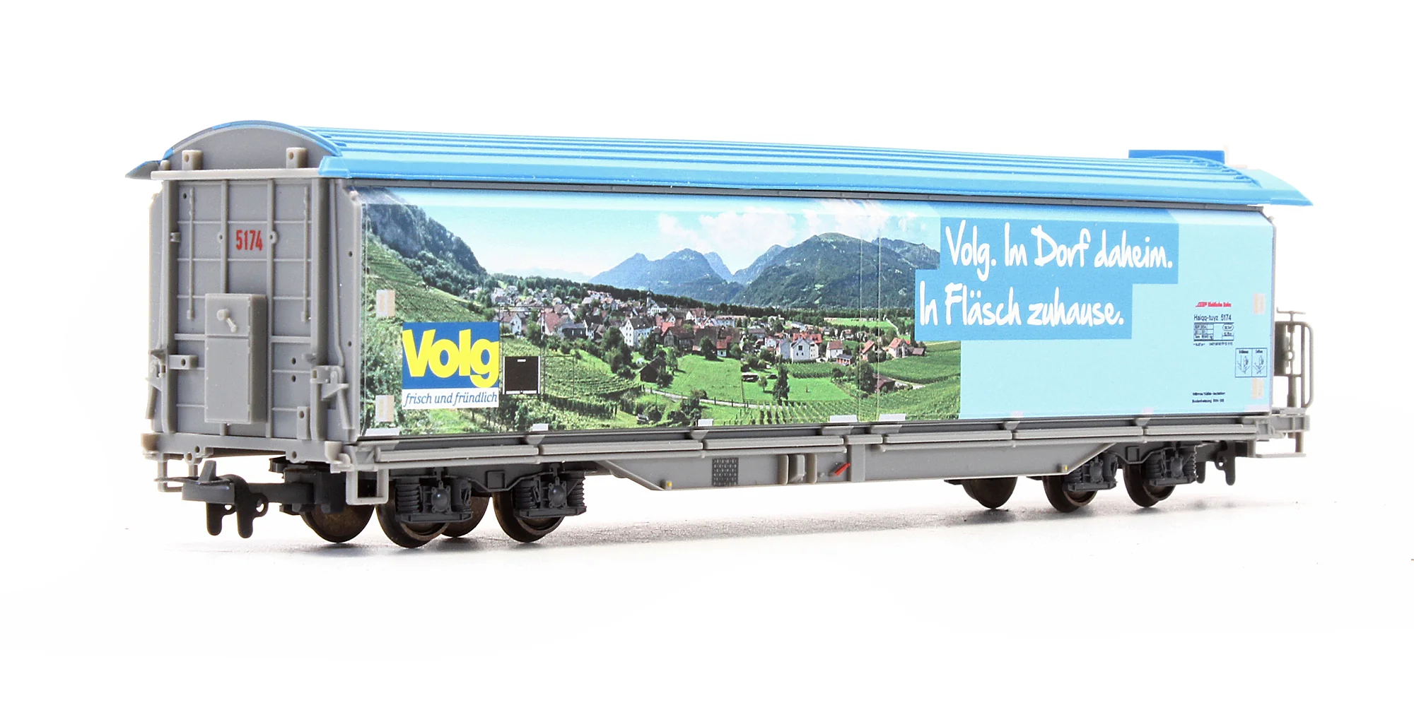 Pre-Owned RhB Haiqq-Tuyz 5174 Volg Hasch Freight Wagon