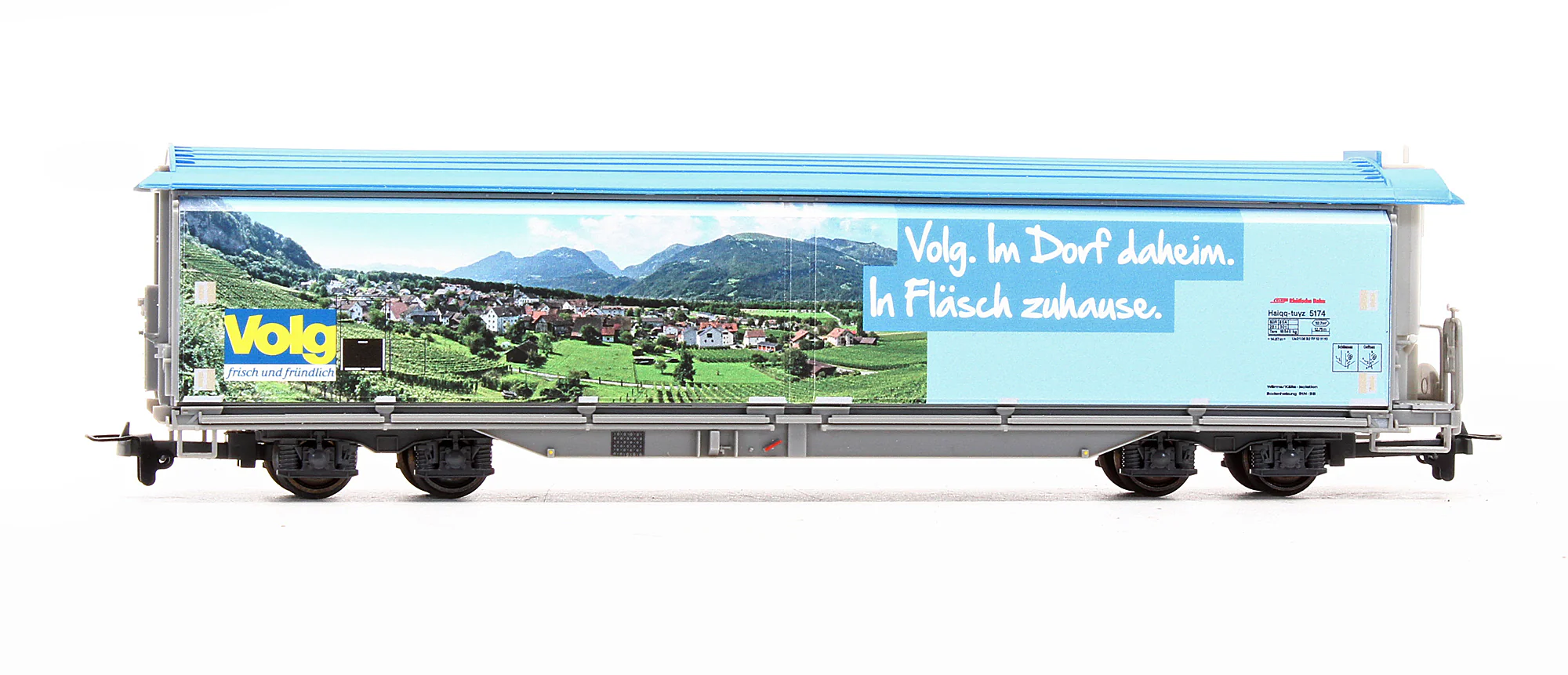Pre-Owned RhB Haiqq-Tuyz 5174 Volg Hasch Freight Wagon - Image 3
