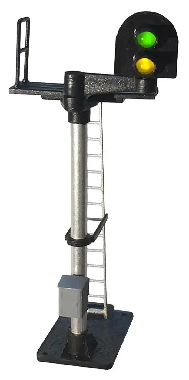 B224R 2 Aspect Distant (Y/G) Standard Right Offset Round Head Signal
