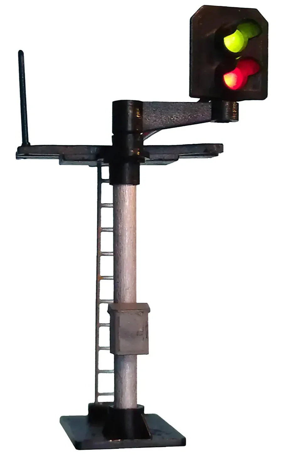 B30R 2 Light Signal Red/Green Offset Platform Starter RH Square Head