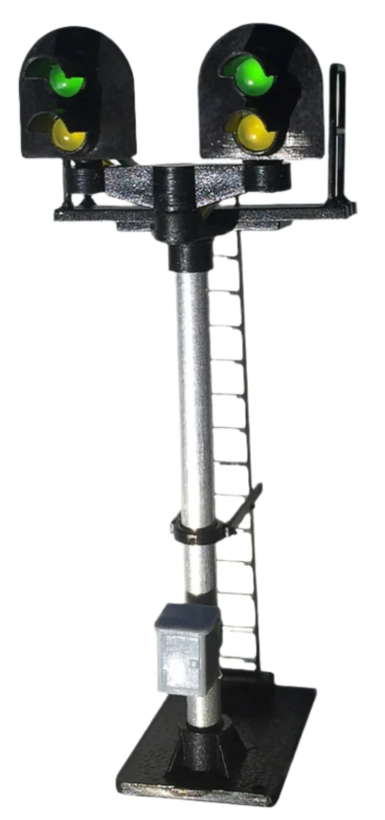 B402 2 Aspect Distant (Y/G) Standard T Junction Round Head Signal