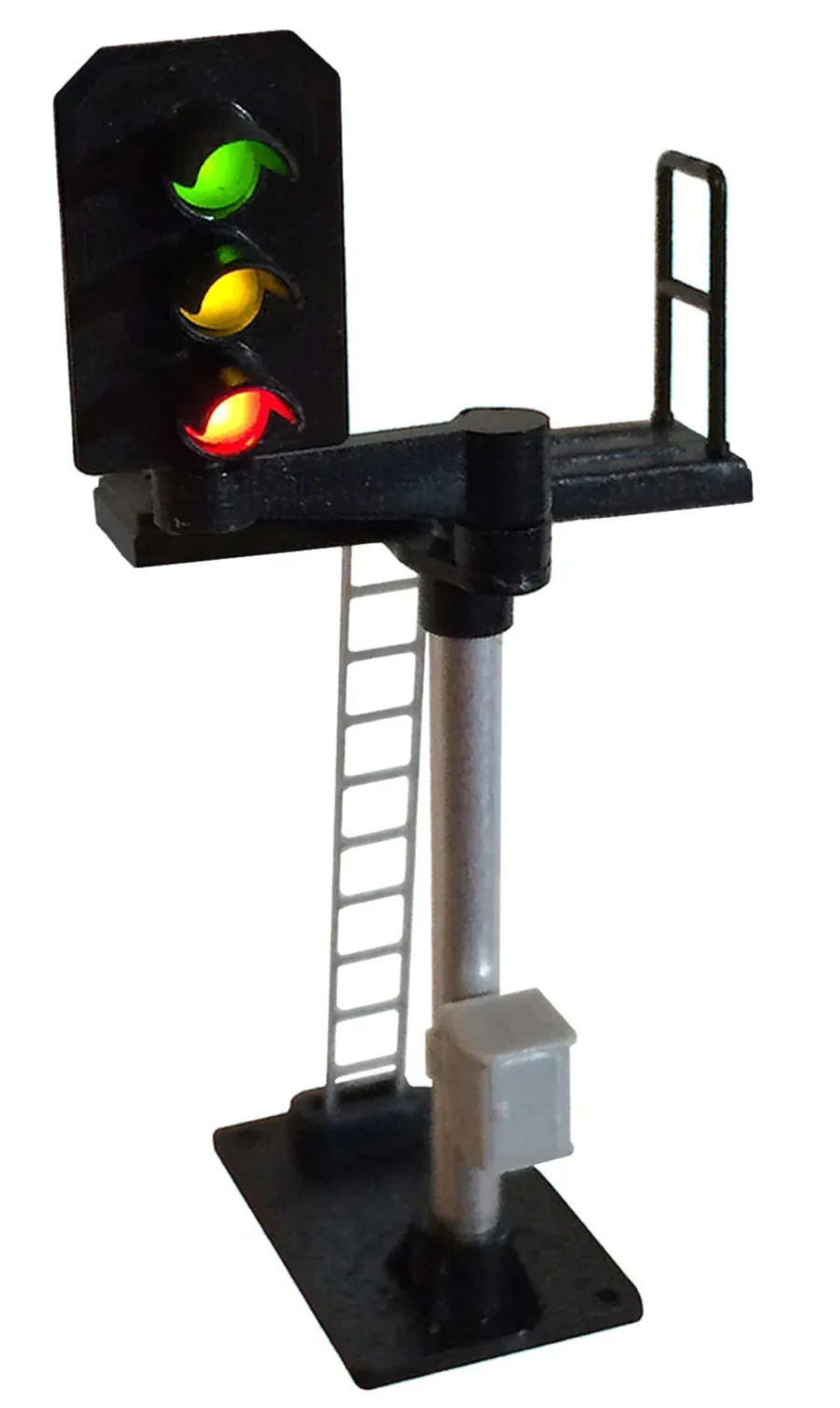 B567L 3 Aspect (R/Y/G) Platform Left Offset Square Head (type 2) Signal