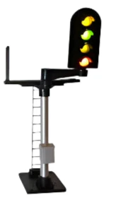 B675R 4 Aspect (R/Y/G/Y) Platform Right Offset Round Head Signal
