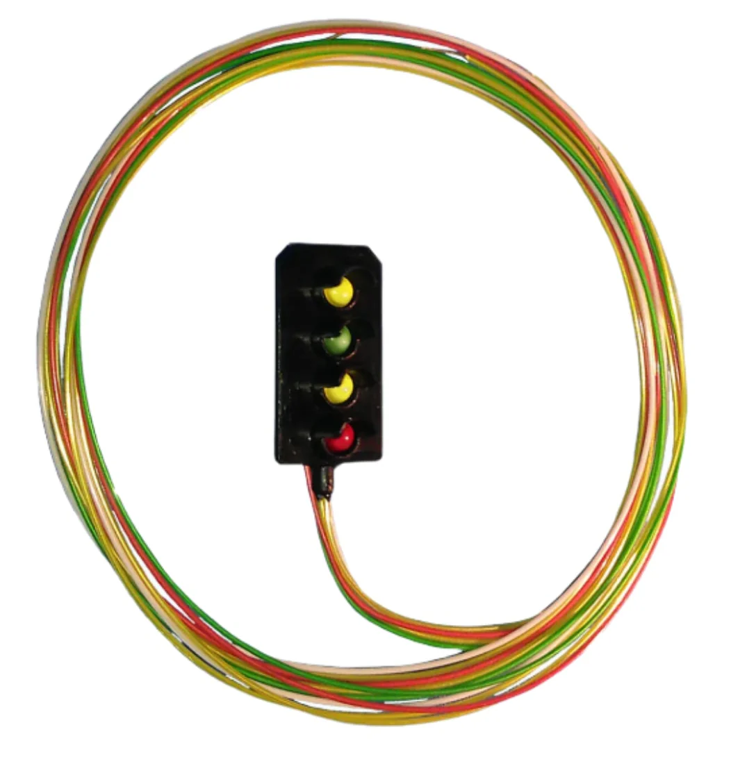 BH10 4 Aspect Square Signal Head (R/Y/G/Y) Long Wires