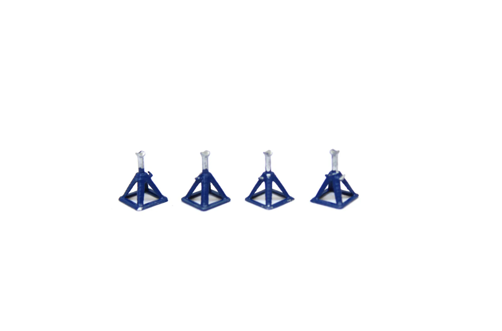 BSCJSB4 Blue Car Jack Stands - Car Garage Accessory - Pack of 4