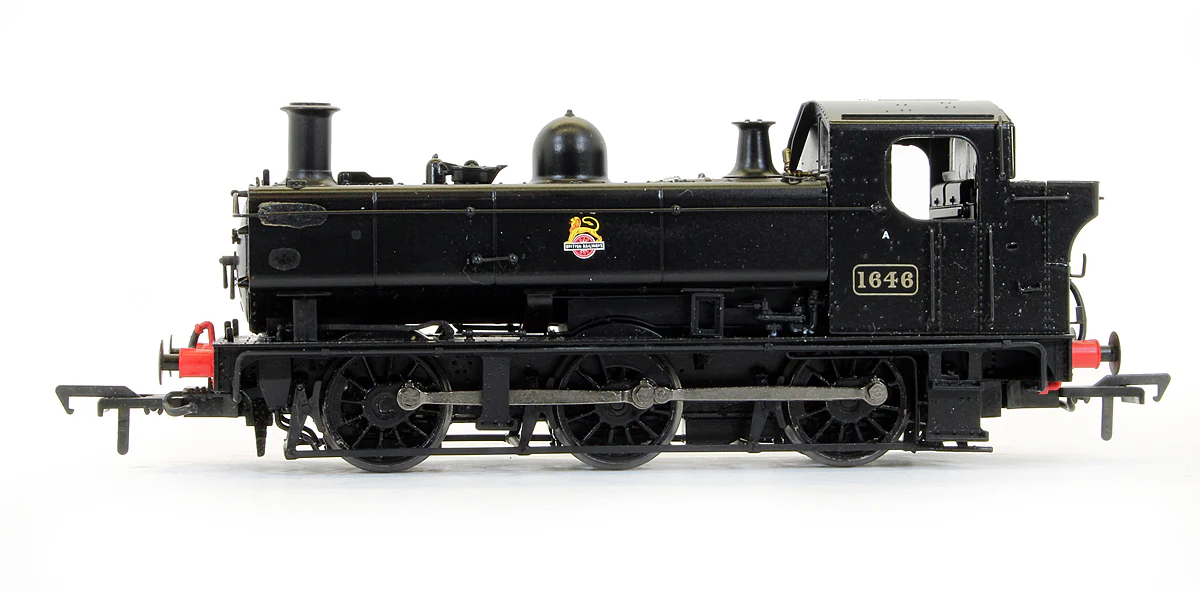 MR-302A BR Black 16XX No.1646 Early Emblem Steam Locomotive (Exclusive Edition) - Image 4