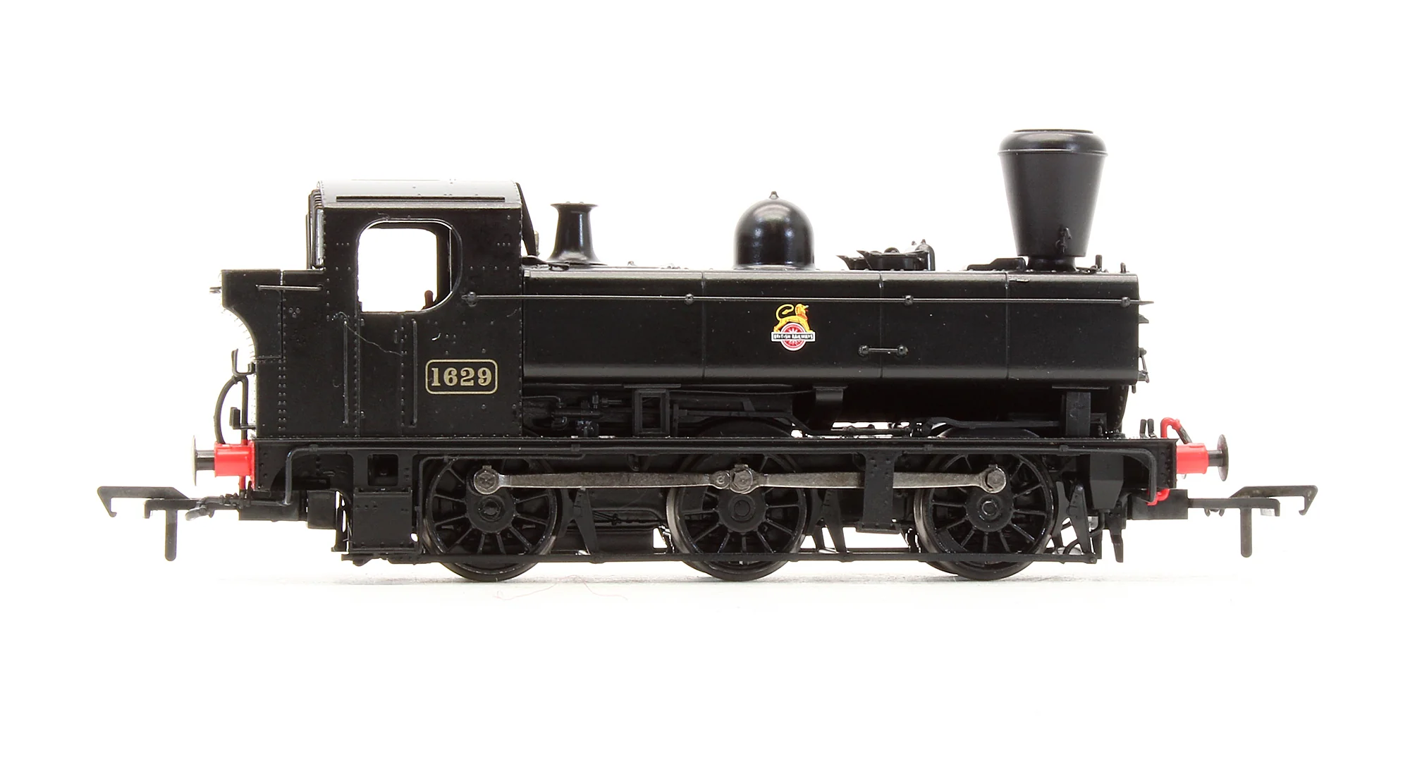 MR-307B BR Black Early Emblem WR 16XX '1629' Busby Chimney Steam Locomotive - Image 3
