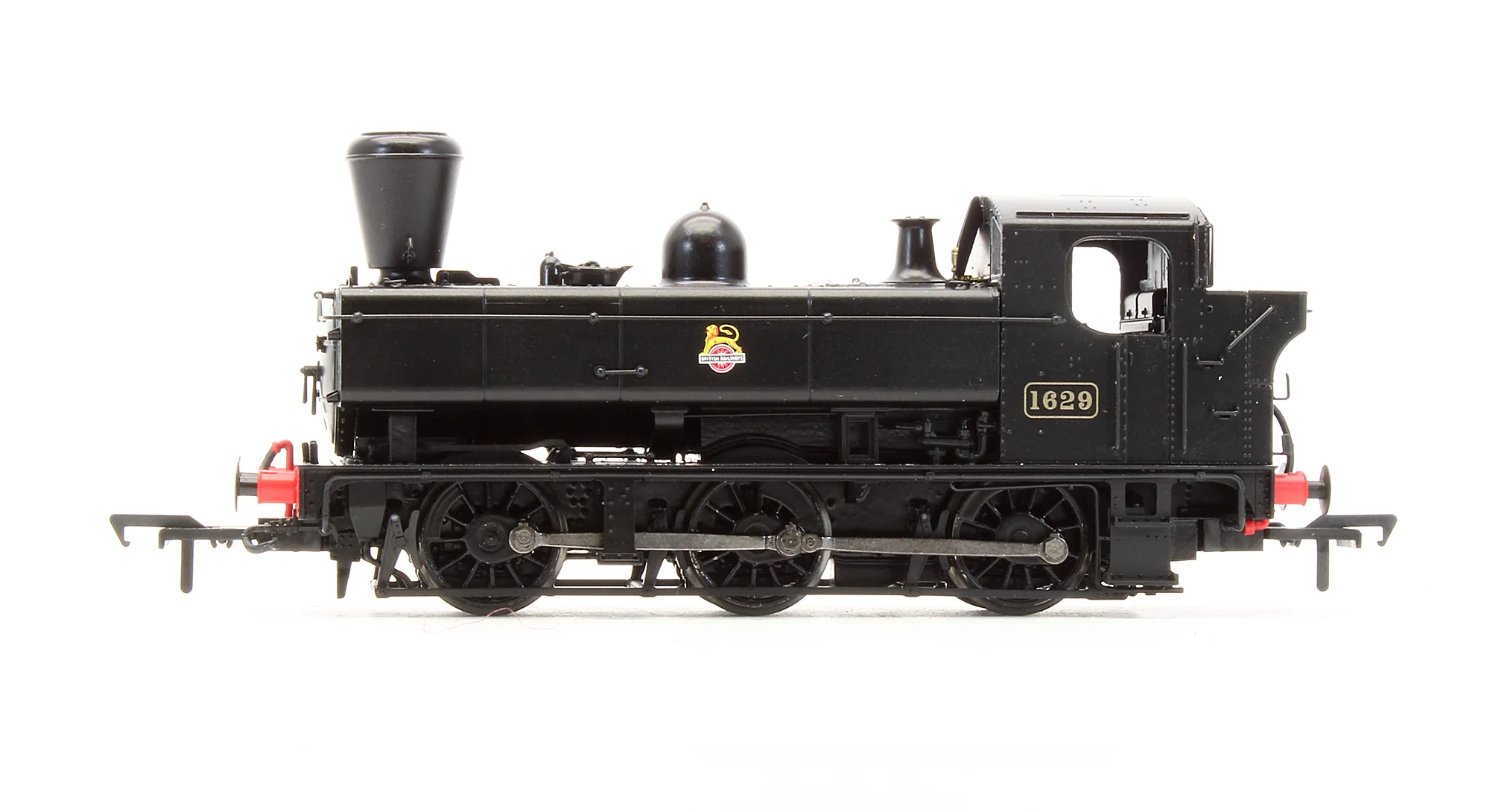 MR-307B BR Black Early Emblem WR 16XX '1629' Busby Chimney Steam Locomotive - Image 4
