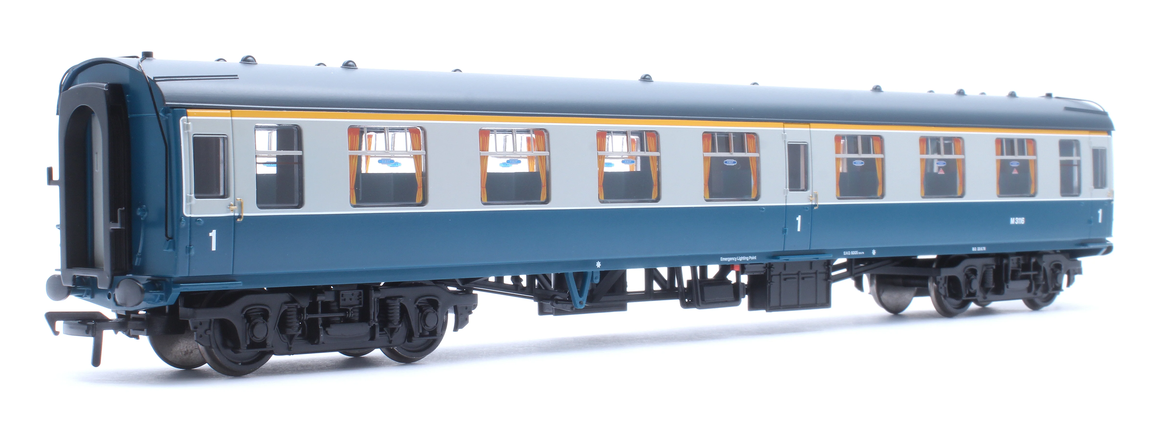 39-828 BR MK1 FO First Open BR Blue & Grey No.M3116 - Image 3