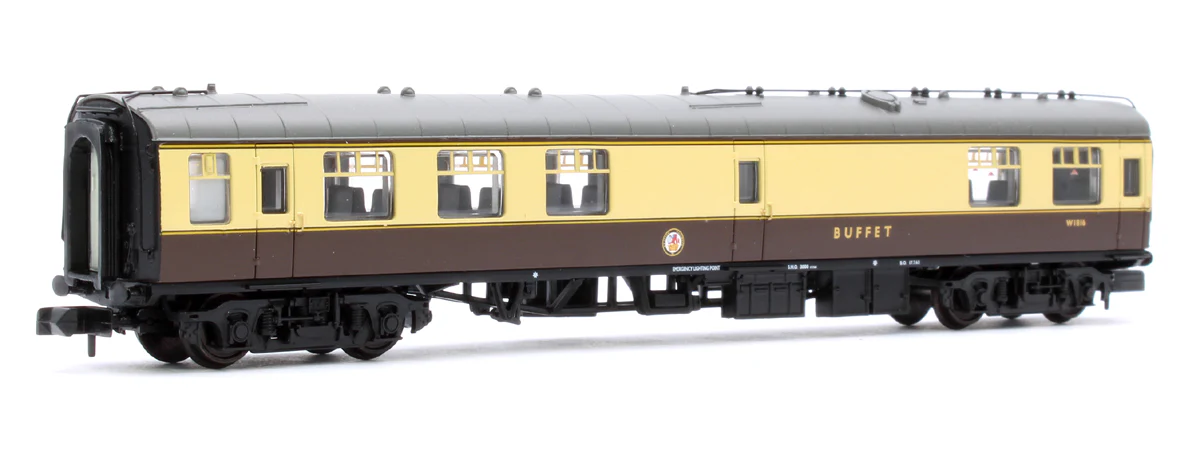374-109B BR Mk1 RMB Restaurant Miniature Buffet BR (WR) Chocolate & Cream W1816 - Image 3
