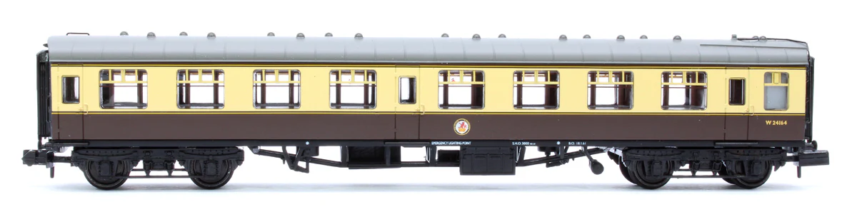 374-064D BR Mk1 SK Second Corridor BR (WR) Chocolate & Cream No.W24164 - Image 2