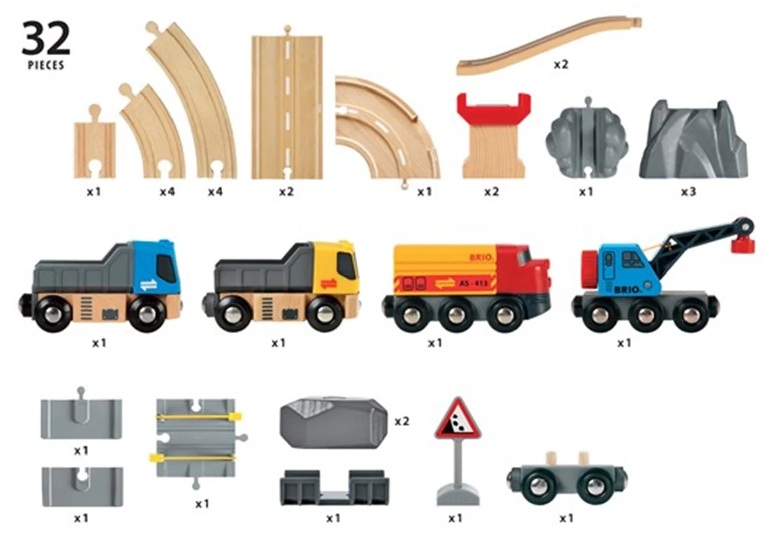33210 BRIO WORLD - Rail & Road Loading Set - Image 5