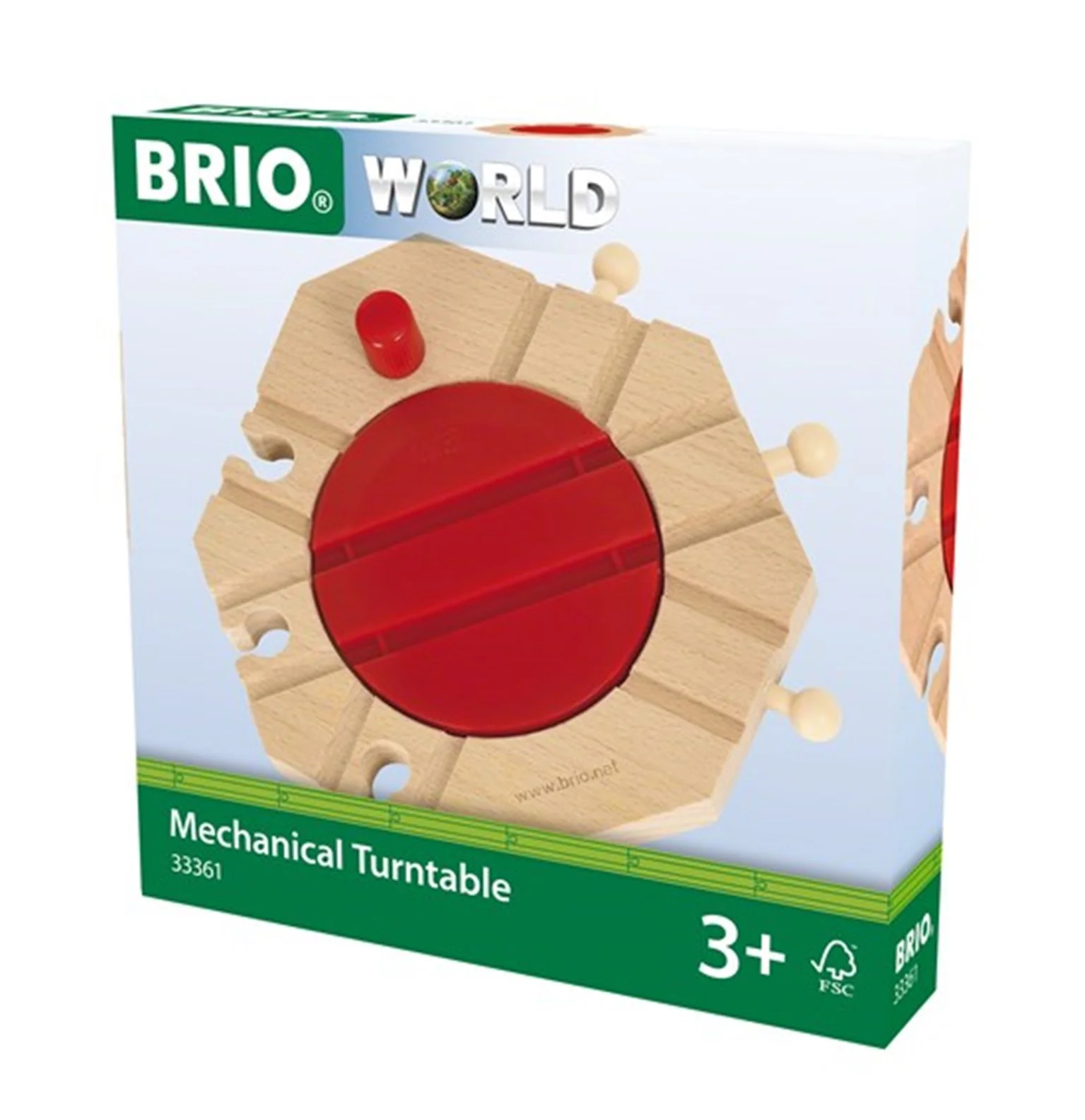 33361 BRIO WORLD - Mechanical Turntable for Railway - Image 2