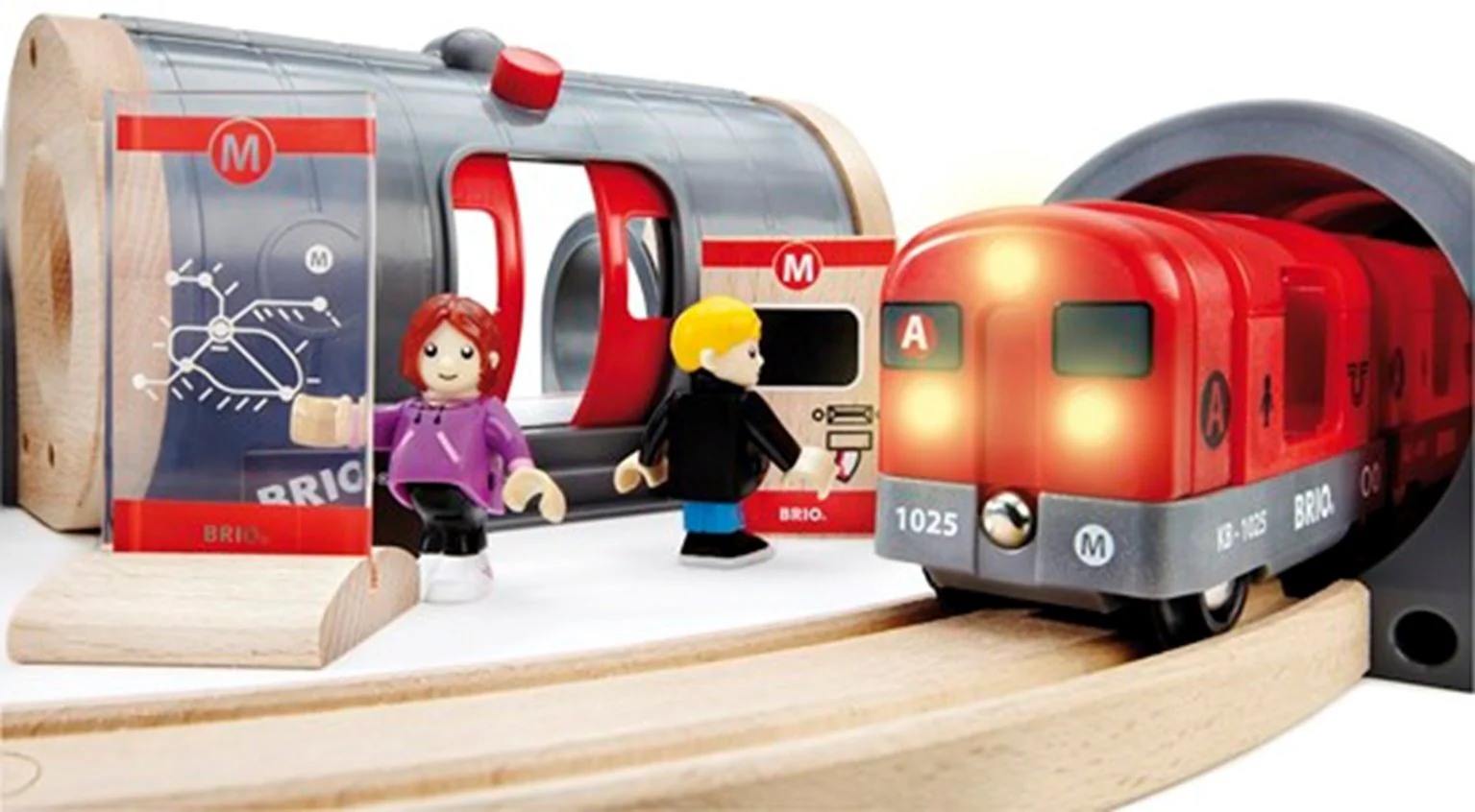 33513 BRIO WORLD - Metro Railway Set - Image 4
