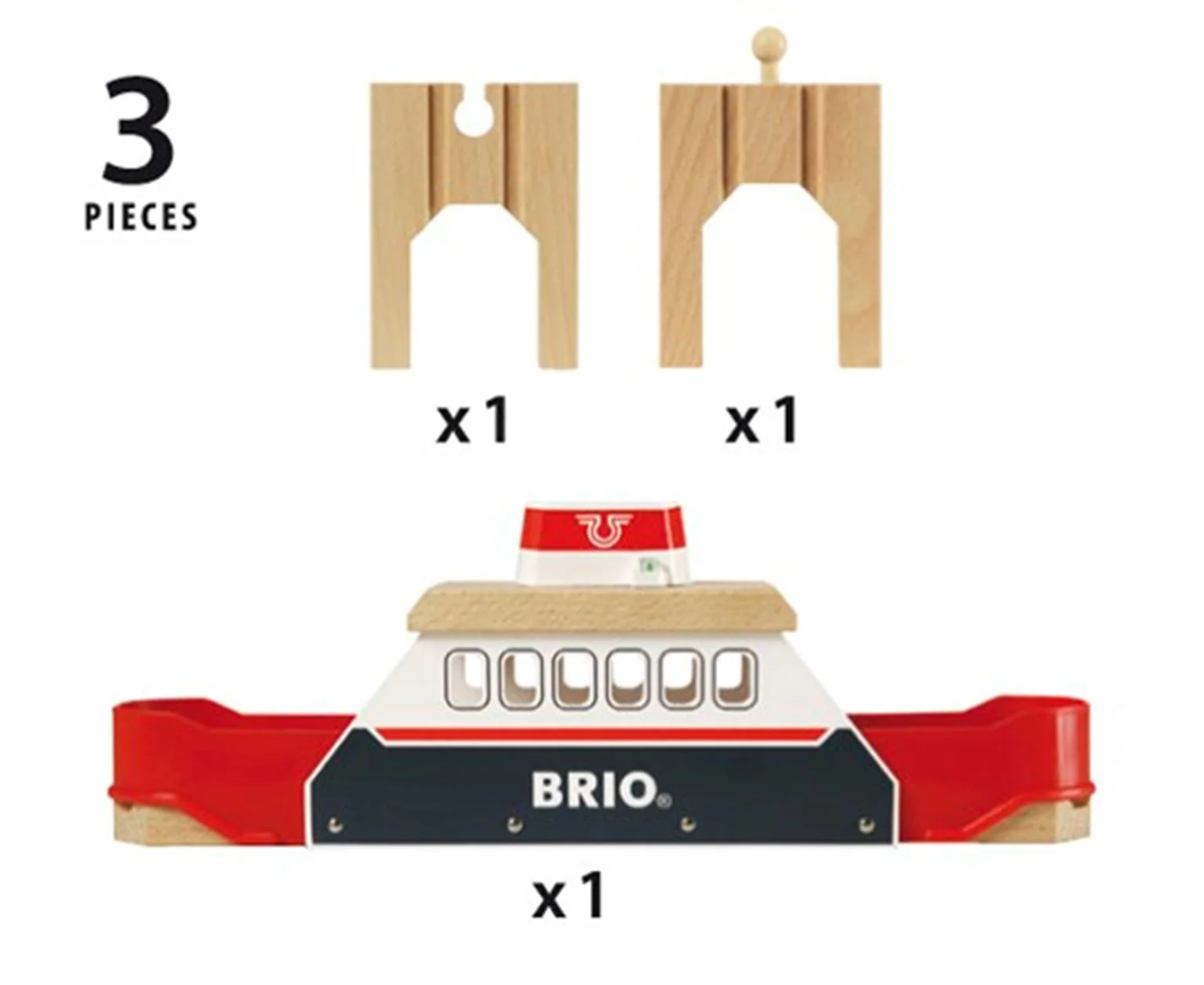 33569 BRIO WORLD - Ferry Ship for Railway - Image 3