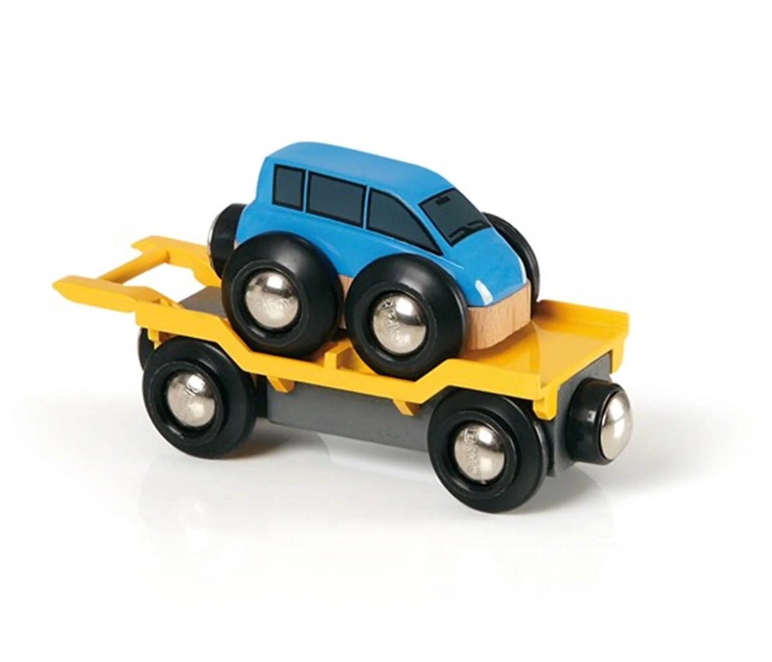 33577 BRIO WORLD - Car Transporter for Railway - Image 2