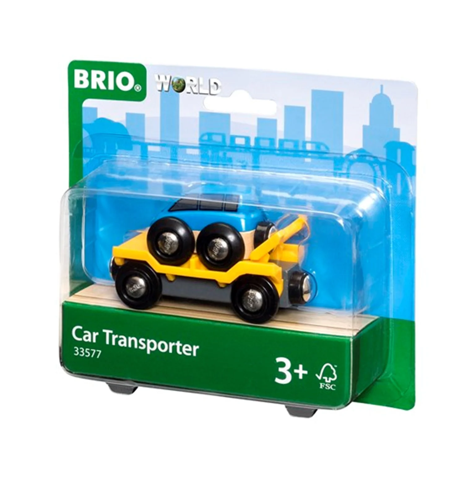 33577 BRIO WORLD - Car Transporter for Railway - Image 5