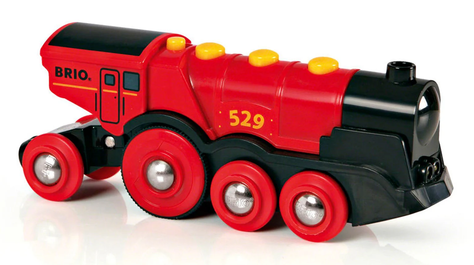 33592 BRIO World - Mighty Red Action Locomotive - Image 5