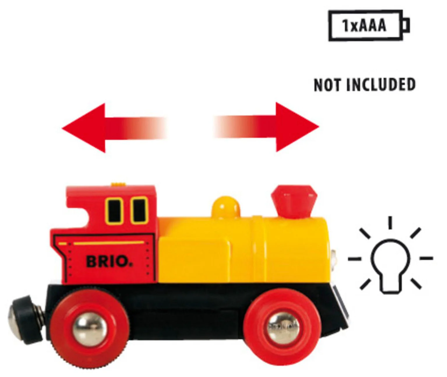 33594 BRIO World - Two Way Battery Powered Engine - Image 3