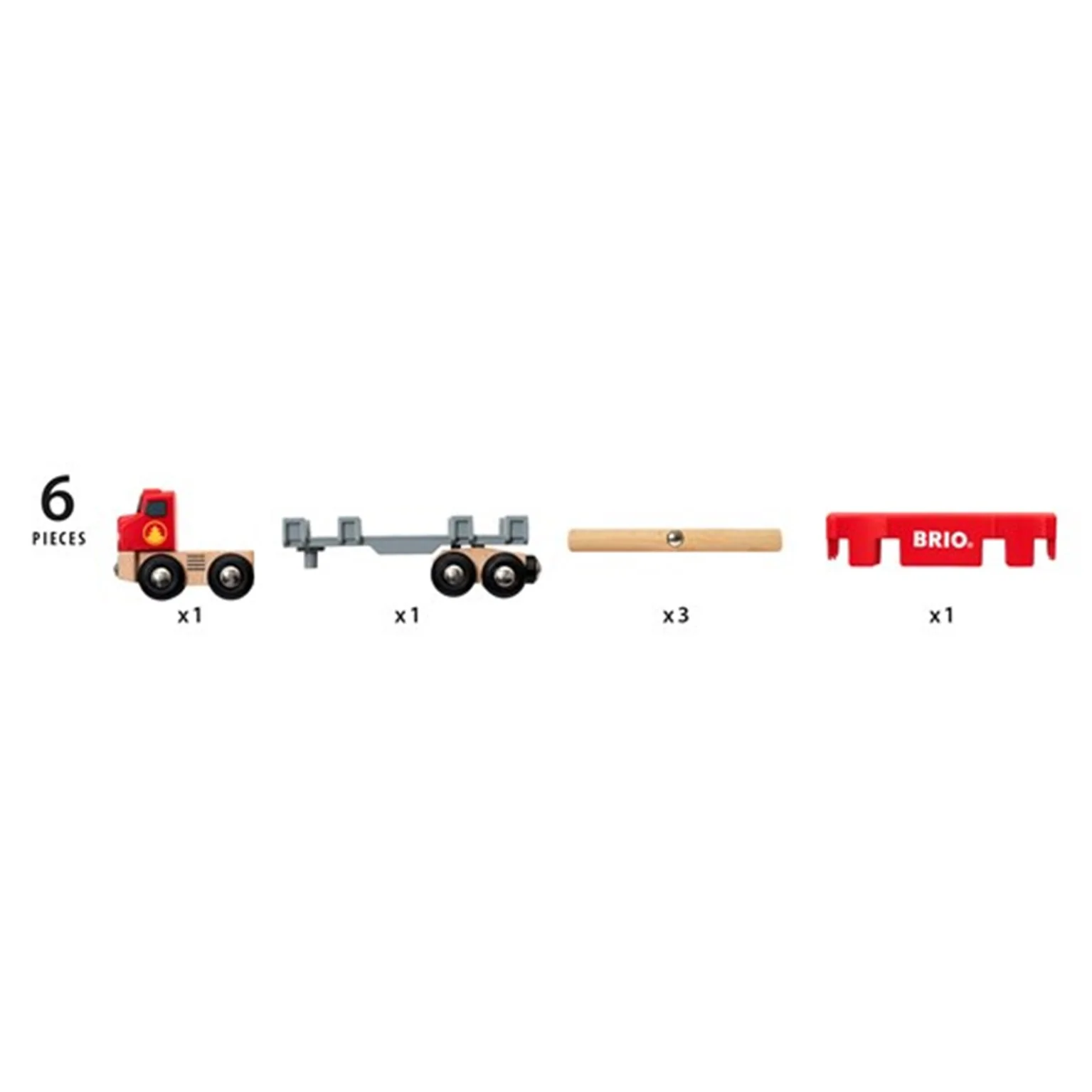 33657 BRIO WORLD - Lumber Truck - Image 3