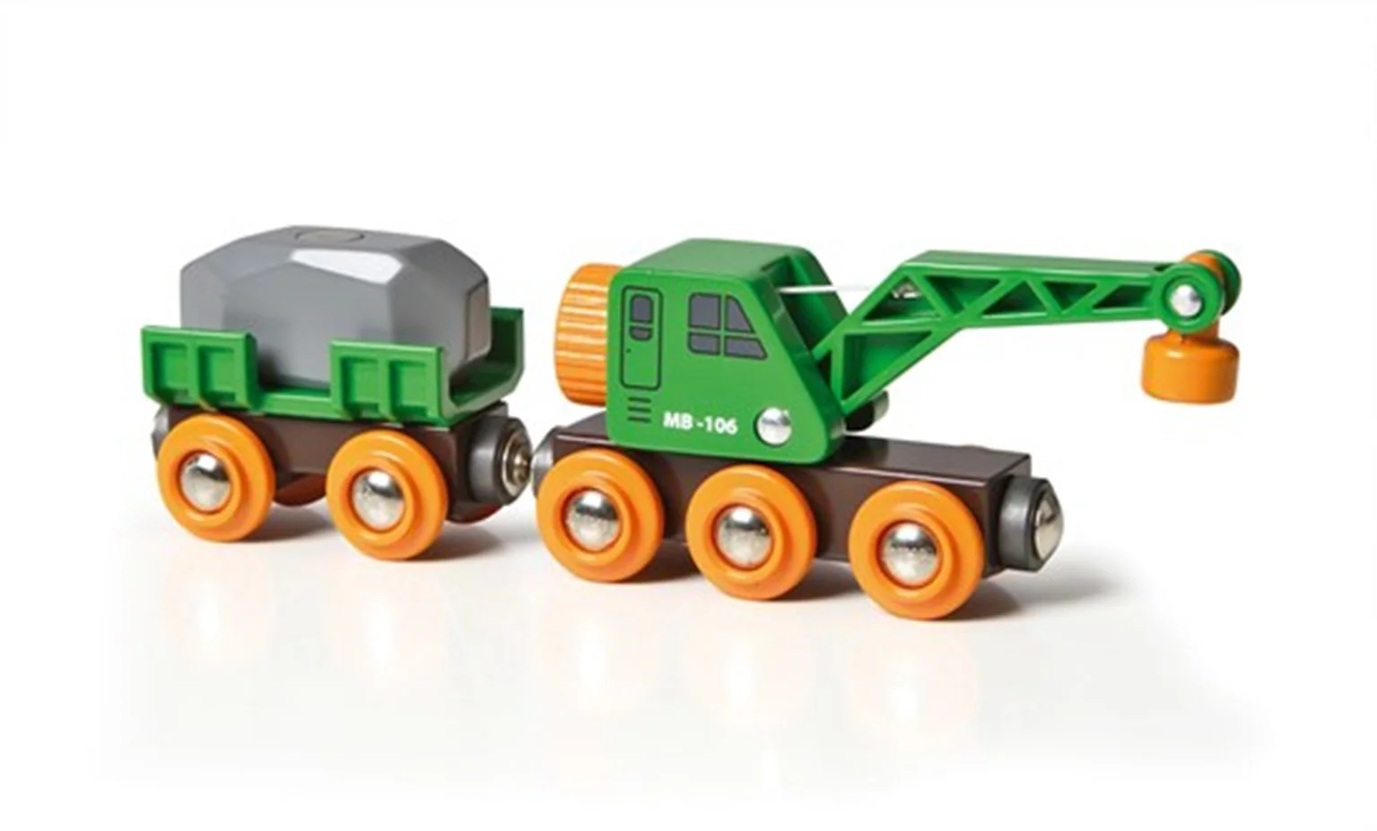 33698 BRIO WORLD - Clever Crane Wagon - Image 2