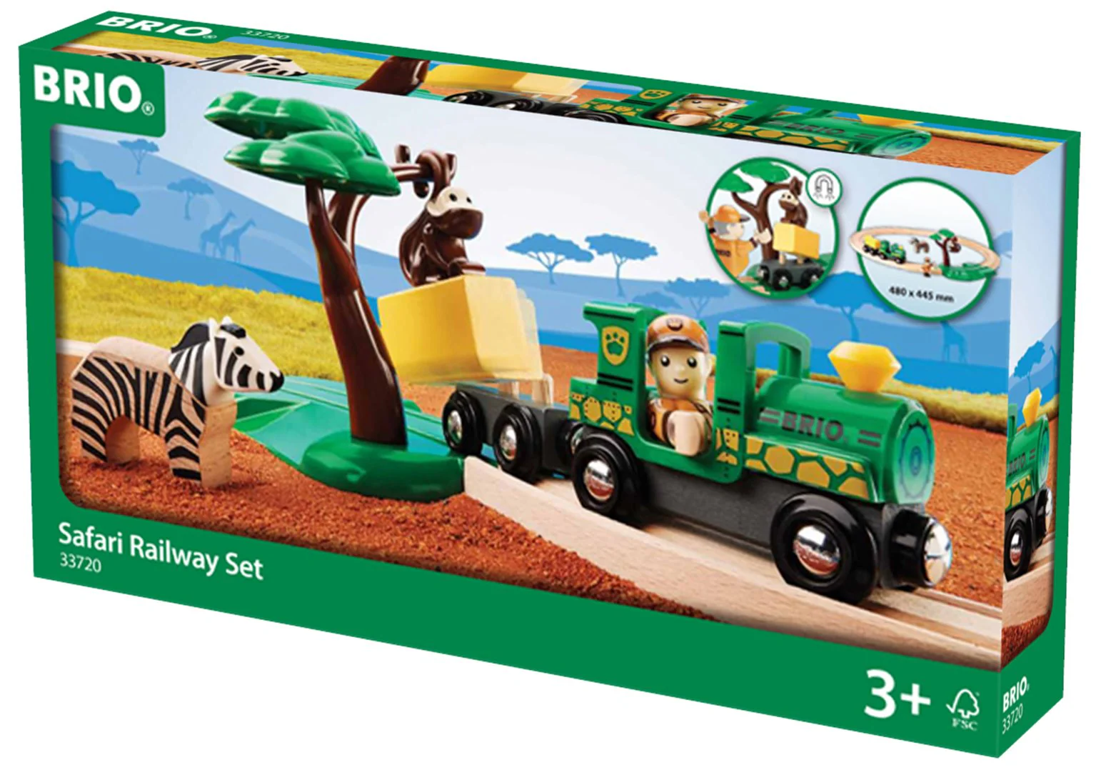33720 BRIO World - Safari Railway Set - Image 3