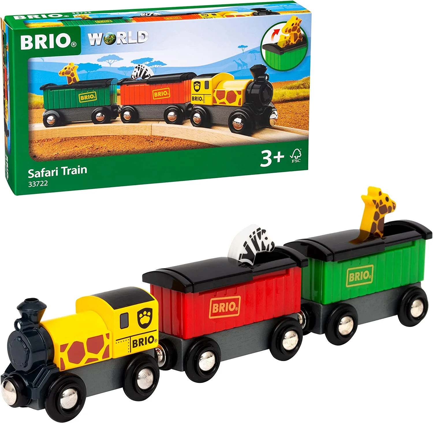 33722 BRIO WORLD - Safari Train